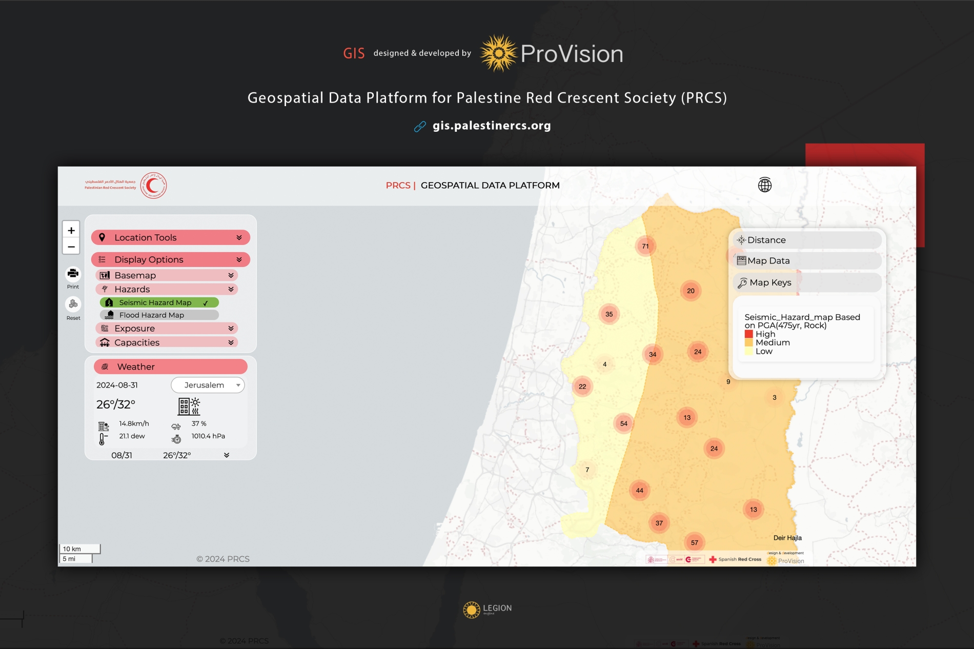 Interactive Geospatial Data Platform