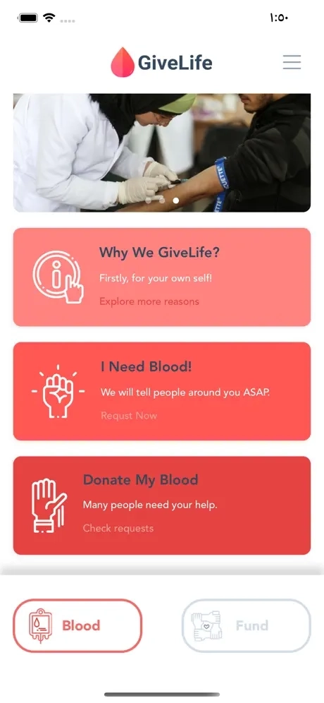 GiveLife: Blood Donation Matcher and Project Cowdfunding